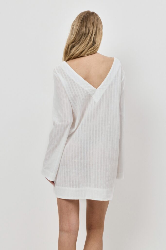 sku: ELARA | Brand: Aruelle  | Size: XSmall Small Medium Large XLarge  | Colors: Слоновая кость  | Бренды Aruelle | Домашняя одежда Платья | Пляжная одежда | Title: Платье ELARA