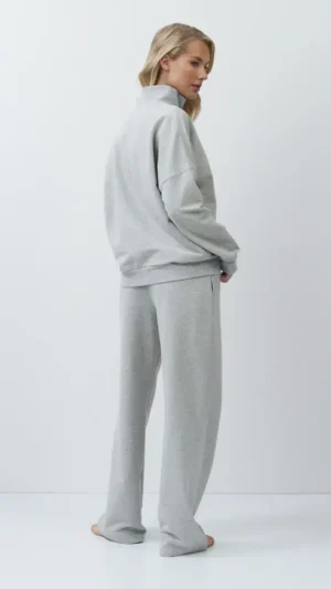 sku: AVY SET | Brand: Aruelle  | Size: XSmall Small Medium Large XLarge XXLarge  | Colors: Серый  | Бренды Aruelle | Домашняя одежда Костюмы | Title: Комплект с брюками AVY SET