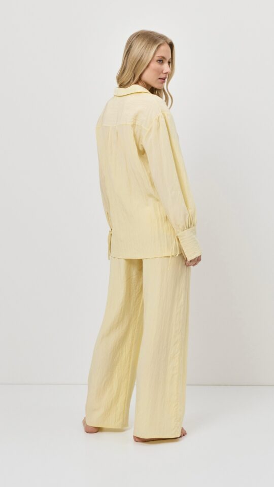 sku: SOLARA SET | Brand: Aruelle  | Size: XSmall Small Medium Large XLarge XXLarge  | Colors: Лимонный  | Бренды Aruelle | Домашняя одежда Костюмы | Title: Комплект с брюками SOLARA