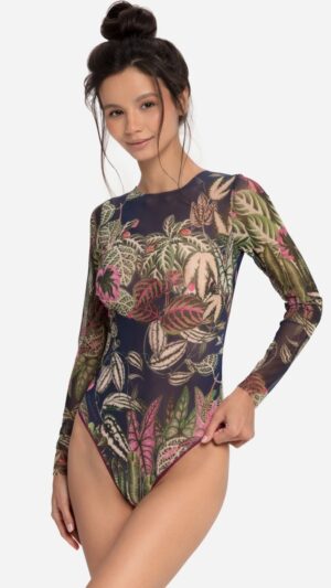 sku: 22001076 | Brand: RoDaSoleil  | Size: XSmall Small Medium Large XLarge  | Colors: Цветной  | Бренды RoDaSoleil | Купальники Слитные | Title: Слитный купальник БОТАНИКА