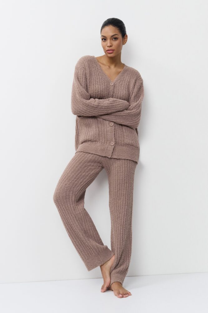 sku: JOLIE SET SOFT | Brand: Aruelle | Size: XSmall Small Medium Large XLarge | Colors: Мокко | Бренды Aruelle | Домашняя одежда Костюмы | Title: Комплект с брюками JOLIE SET SOFT