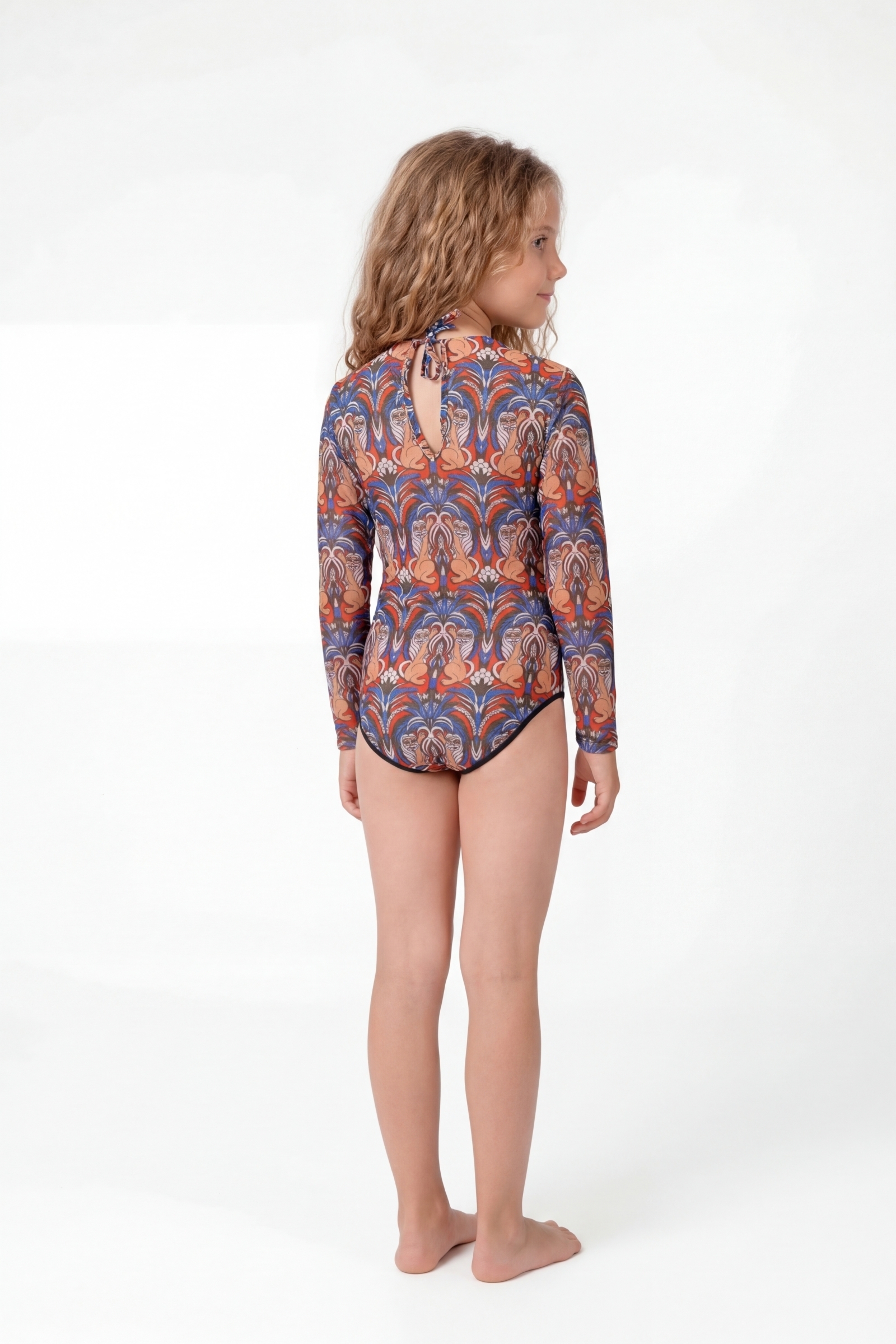 sku: 26002336 | Brand: RoDaSoleil | Size: 104 110 116 122 128 134 140 146 152 158 | Colors: Цветной | Бренды RoDaSoleil | Детские купальники | Title: Слитный купальник СРЕДНЕВЕКОВЬЕ Зеленый