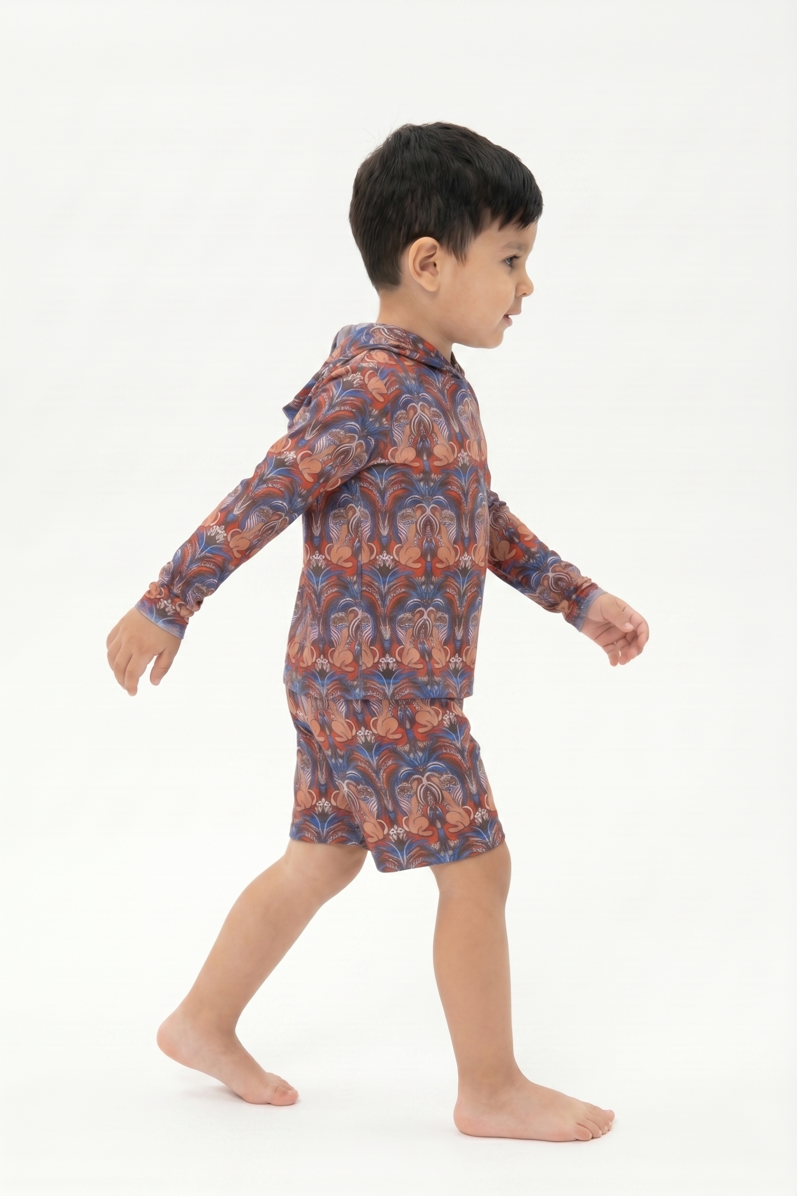 sku: 26002236 | Brand: RoDaSoleil  | Size: 104 110 116 122 128 134 140 146 152 158  | Colors: Цветной  | Бренды RoDaSoleil | Детские купальники | Title: Шорты детские СРЕДНЕВЕКОВЬЕ Зеленый