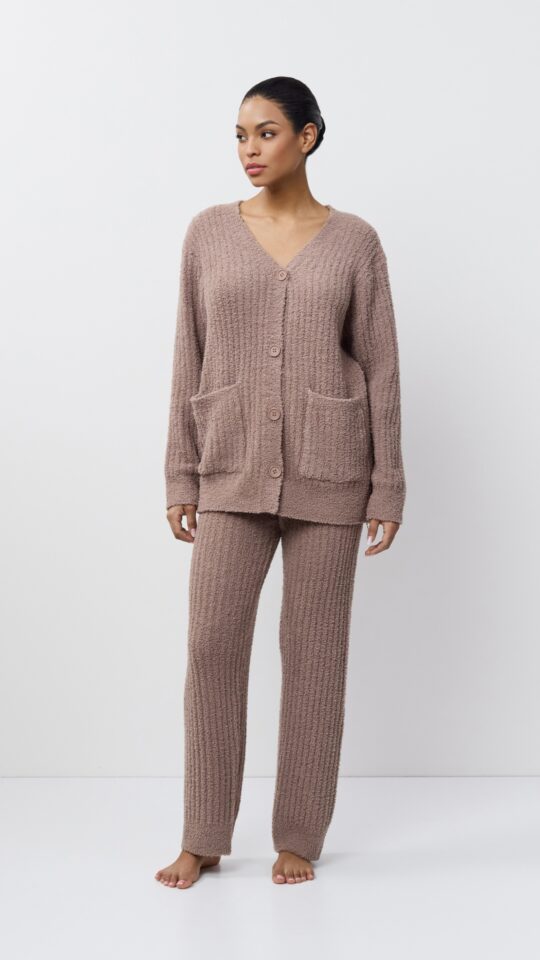 sku: JOLIE SET SOFT | Brand: Aruelle  | Size: XSmall Small Medium Large XLarge  | Colors: Мокко  | Бренды Aruelle | Домашняя одежда Костюмы | Title: Комплект с брюками JOLIE SET SOFT