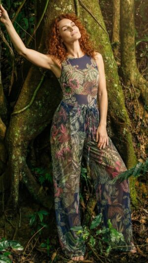 sku: 22001176 | Brand: RoDaSoleil  | Size: XSmall Small Medium Large XLarge  | Colors: Цветной  | Бренды RoDaSoleil | Купальники Слитные | Title: Слитный купальник БОТАНИКА