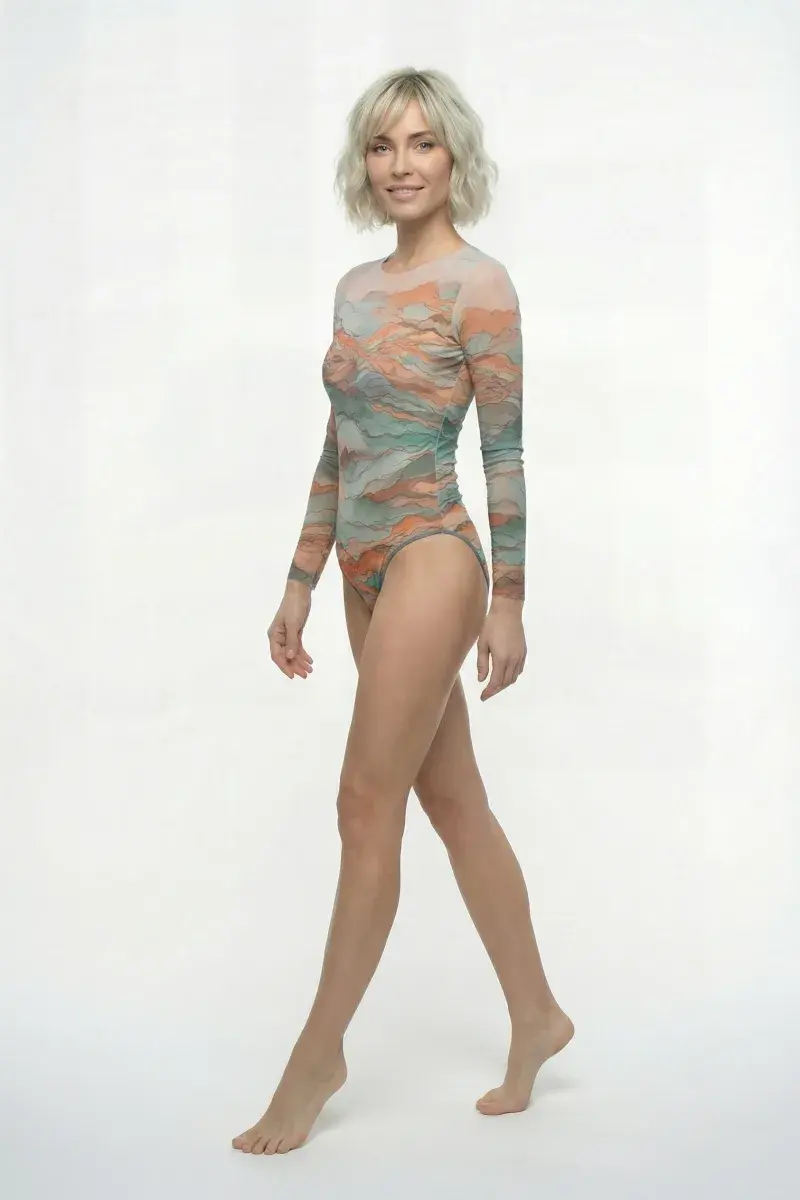 sku: 26001045 | Brand: RoDaSoleil | Size: XSmall Small Medium Large XLarge | Colors: Цветной | Бренды RoDaSoleil | Купальники Слитные | Title: Слитный купальник ТАГАЗУТ