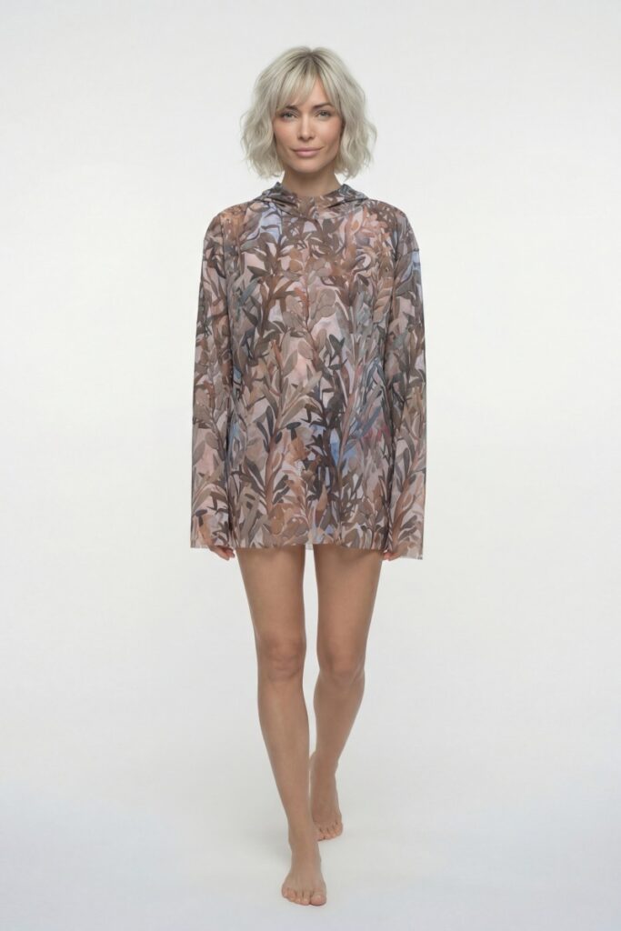 Футболка ОЛИВКИ с капюшоном