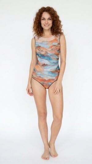 sku: 26001140 | Brand: RoDaSoleil  | Size: XSmall Small Medium Large XLarge  | Colors: Цветной  | Бренды RoDaSoleil | Купальники Слитные | Title: Слитный купальник АНЗА