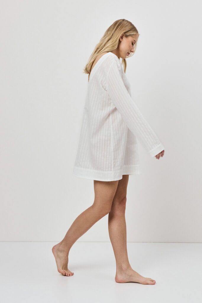 sku: ELARA | Brand: Aruelle  | Size: XSmall Small Medium Large XLarge  | Colors: Слоновая кость  | Бренды Aruelle | Домашняя одежда Платья | Пляжная одежда | Title: Платье ELARA