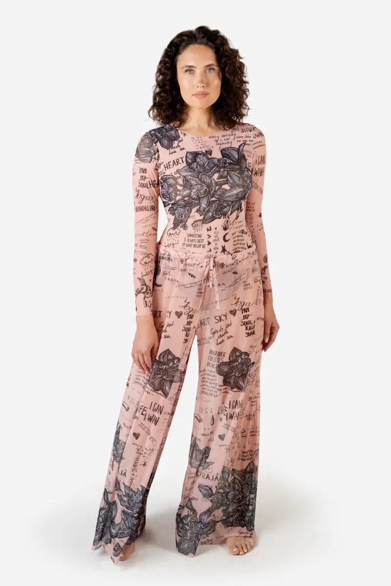 sku: 24002031 | Brand: RoDaSoleil  | Size: Onesize  | Colors: Нюд  | Бренды RoDaSoleil | Пляжная одежда | Title: Брюки ТАТУ БОДИ-АРТ