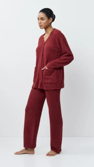 sku: MERRY SET SOFT | Brand: Aruelle  | Size: XSmall Small Medium Large XLarge  | Colors: Бургундское вино  | Бренды Aruelle | Домашняя одежда Костюмы | Title: Комплект с брюками MERRY SET SOFT