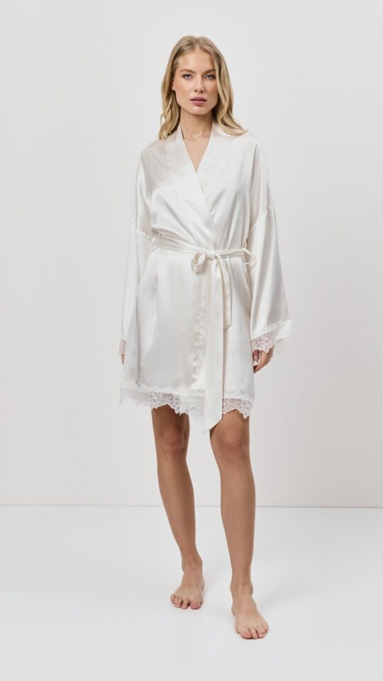 sku: ISABEAU | Brand: Aruelle  | Size: XSmall Small Medium Large XLarge  | Colors: Молочный  | Бренды Aruelle | Домашняя одежда Халаты | Title: Халат ISABEAU