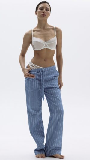 sku: 55492-2+55493-2 | Brand: Laete  | Size: 52 42 44 46 48 50  | Colors: Джинсовая полоска  | Бренды Laete | Домашняя одежда Пижамы | Title: Пижама с брюками