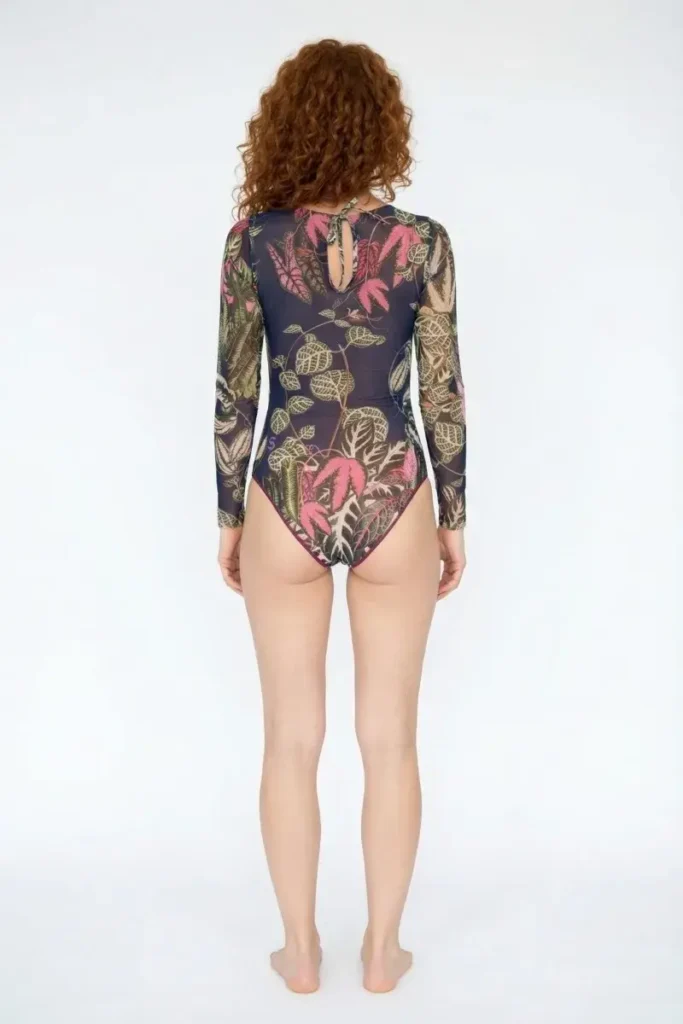 sku: 22001076 | Brand: RoDaSoleil  | Size: XSmall Small Medium Large XLarge  | Colors: Цветной  | Бренды RoDaSoleil | Купальники Слитные | Title: Слитный купальник БОТАНИКА