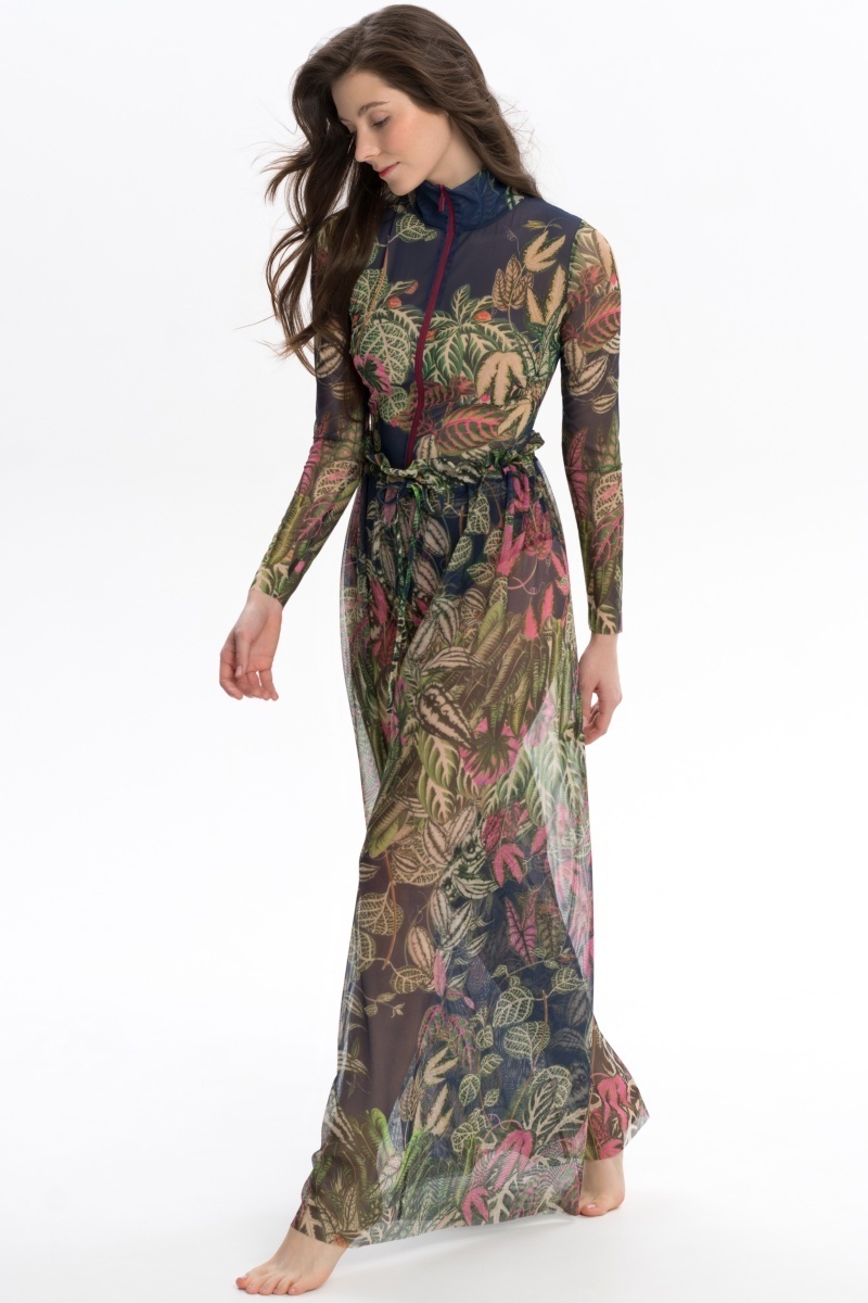 sku: 23002076 | Brand: RoDaSoleil  | Size: L/XL S/M Onesize  | Colors: Цветной  | Бренды RoDaSoleil | Пляжная одежда | Title: Брюки БОТАНИКА