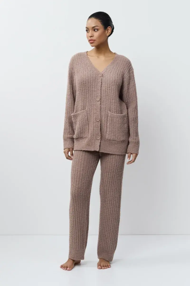 sku: JOLIE SET SOFT | Brand: Aruelle  | Size: XSmall Small Medium Large XLarge  | Colors: Мокко  | Бренды Aruelle | Домашняя одежда Костюмы | Title: Комплект с брюками JOLIE SET SOFT