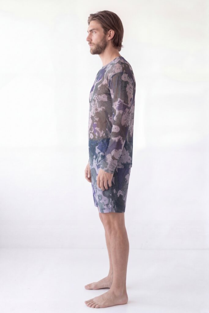 sku: 26003354 | Brand: RoDaSoleil  | Size: Small Medium Large XLarge XXLarge  | Colors: Цветной  | Бренды RoDaSoleil | Мужская коллекция Пляжная одежда | Title: Футболка ЛУННАЯ ПЫЛЬ