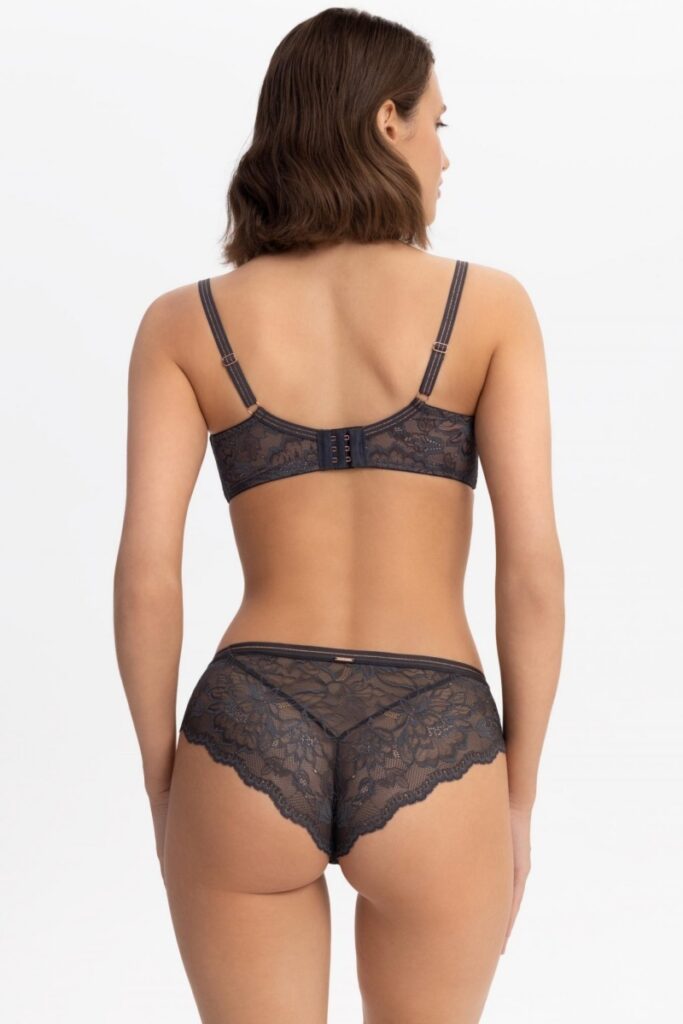 sku: W25-0693-O2-BZO-LZ | Brand: Marc Andre  | Size: 36 38 40 42 44 46  | Colors: Серый  | Бренды Marc&Andre | Трусы Нижнее белье Бразильяна | Title: Бразильяна DREAMER