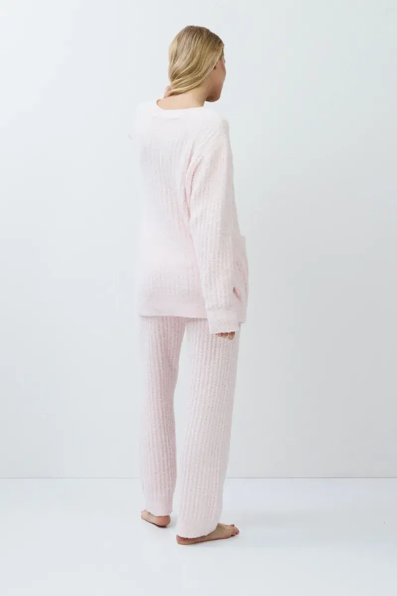 sku: JESSICA SET SOFT | Brand: Aruelle  | Size: XSmall Small Medium Large XLarge  | Colors: Светло-Розовый  | Бренды Aruelle | Домашняя одежда Костюмы | Title: Комплект с брюками JESSICA SET SOFT