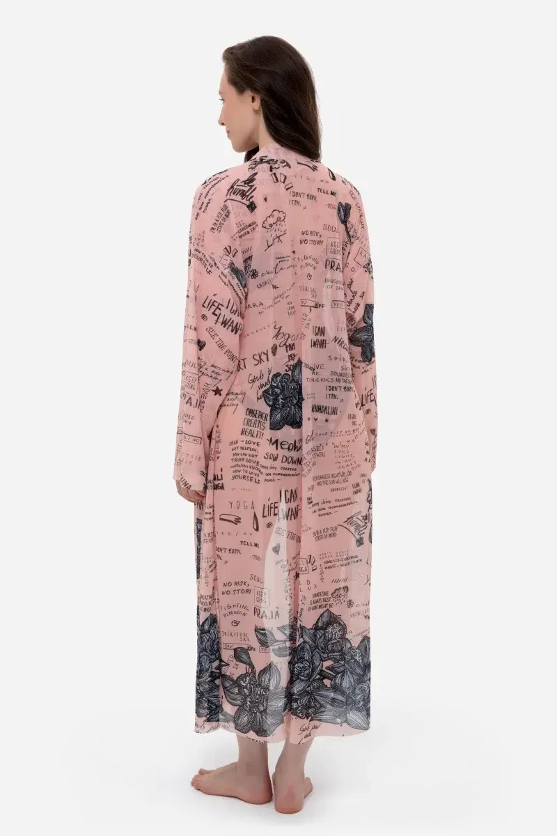 sku: 24002731 | Brand: RoDaSoleil  | Size: Onesize  | Colors: Нюд  | Бренды RoDaSoleil | Пляжная одежда | Title: Халат ТАТУ БОДИ-АРТ