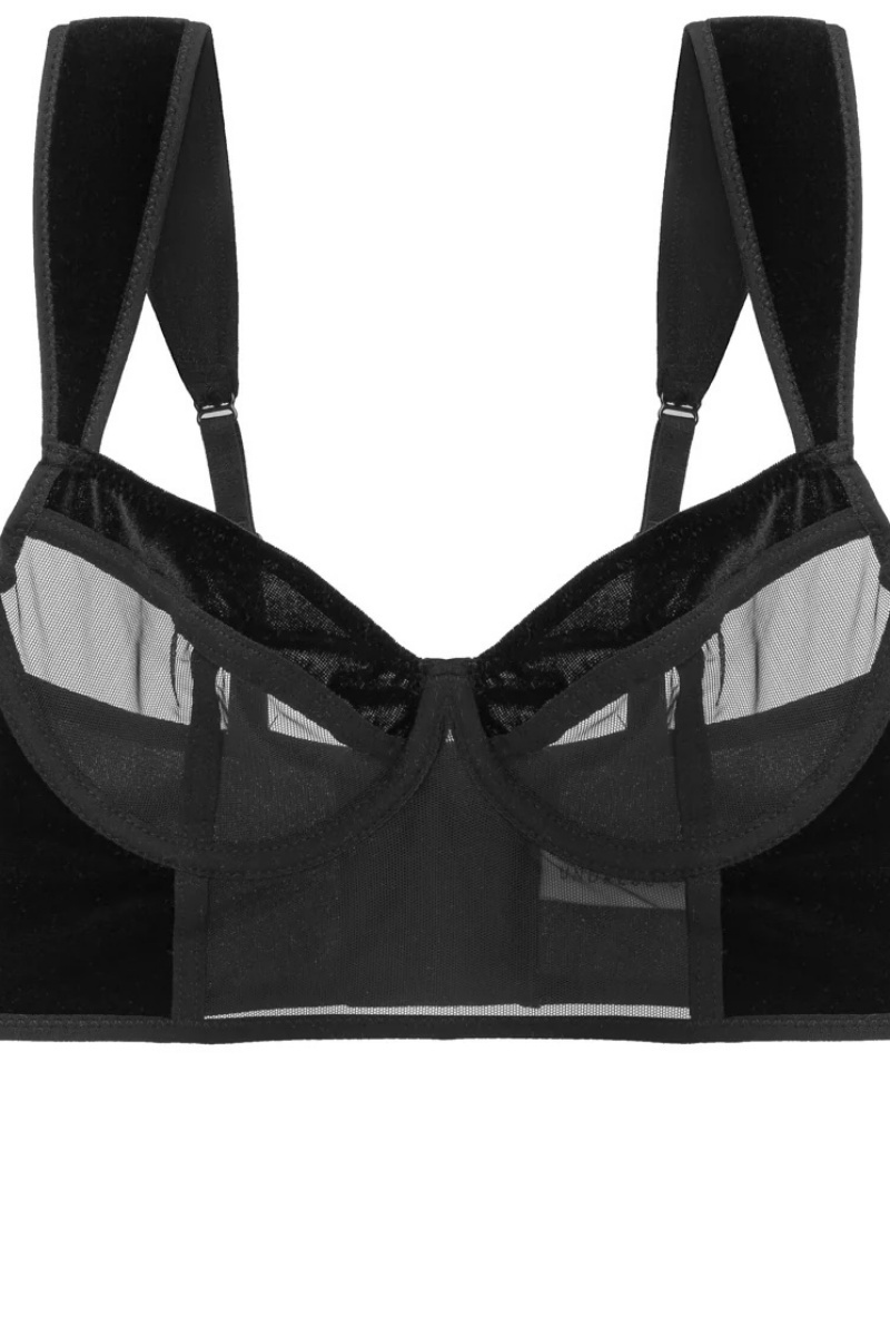 sku: 465 | Brand: Undress Code | Size: Small Medium Large | Colors: Черный | Бренды Undress Code | Бюстгальтер Нижнее белье Мягкая чашка | Title: Бюстгальтер FINAL HOUR