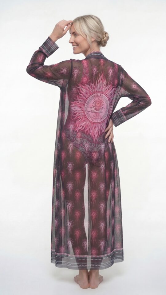 sku: 26002756 | Brand: RoDaSoleil  | Size: Onesize  | Colors: Цветной  | Бренды RoDaSoleil | Пляжная одежда | Title: Халат АРКАН СОЛНЦЕ Серый