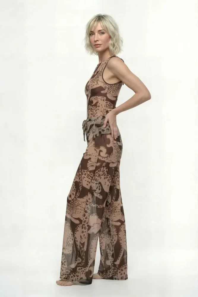 sku: 25002026 | Brand: RoDaSoleil  | Size: Onesize  | Colors: Цветной  | Бренды RoDaSoleil | Пляжная одежда | Title: Брюки ДИКАЯ КОШКА