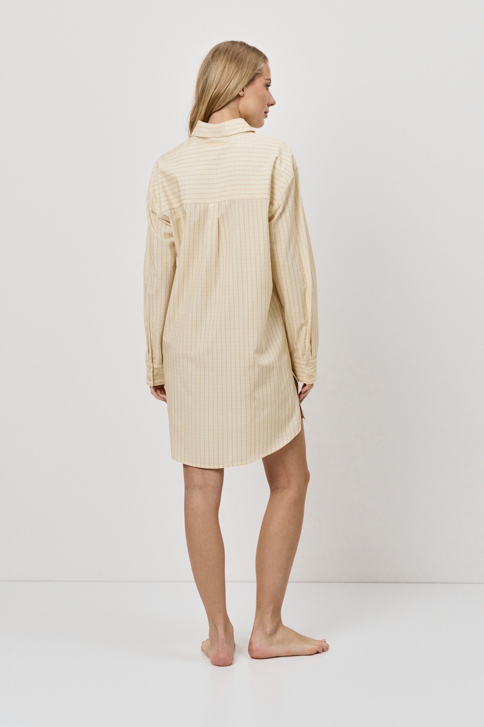 sku: HALO | Brand: Aruelle  | Size: XSmall Small Medium Large XLarge XXLarge  | Colors: Светло-Желтый  | Бренды Aruelle | Домашняя одежда Сорочки | Title: Сорочка HALO