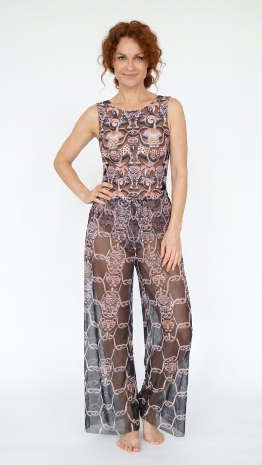 sku: 26002014 | Brand: RoDaSoleil  | Size: Onesize  | Colors: Цветной  | Бренды RoDaSoleil | Пляжная одежда | Title: Брюки СРЕДНЕВЕКОВЬЕ Коричневый