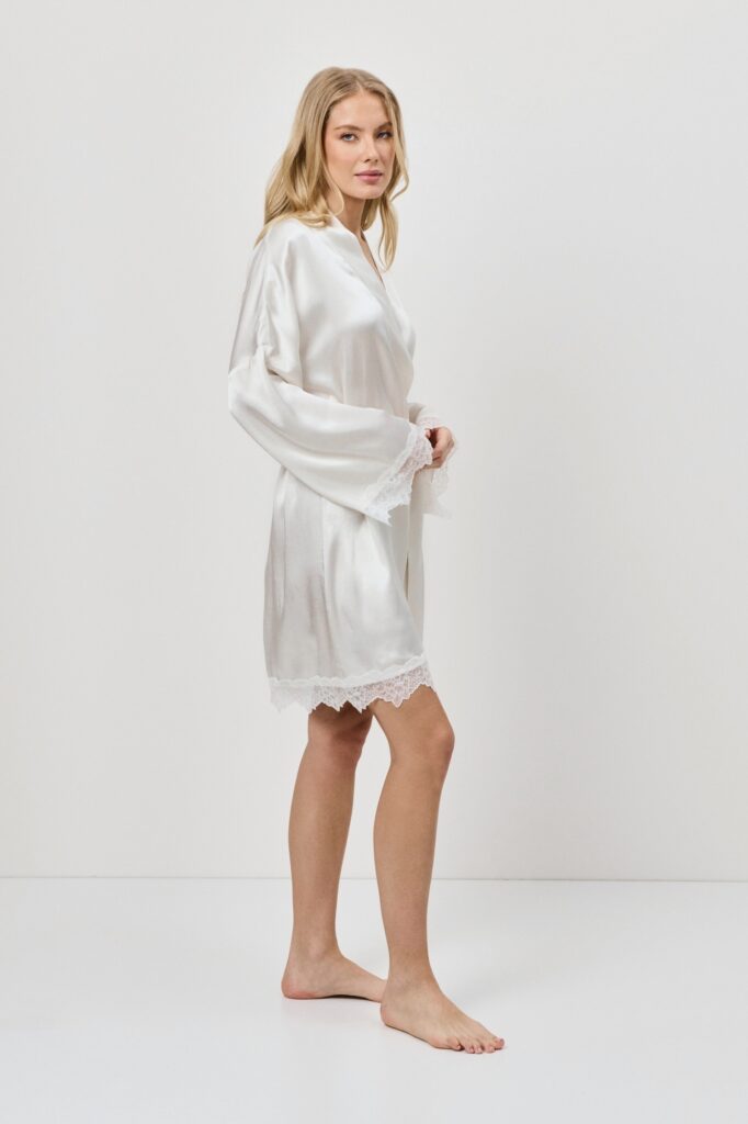 sku: ISABEAU | Brand: Aruelle  | Size: XSmall Small Medium Large XLarge  | Colors: Молочный  | Бренды Aruelle | Домашняя одежда Халаты | Title: Халат ISABEAU