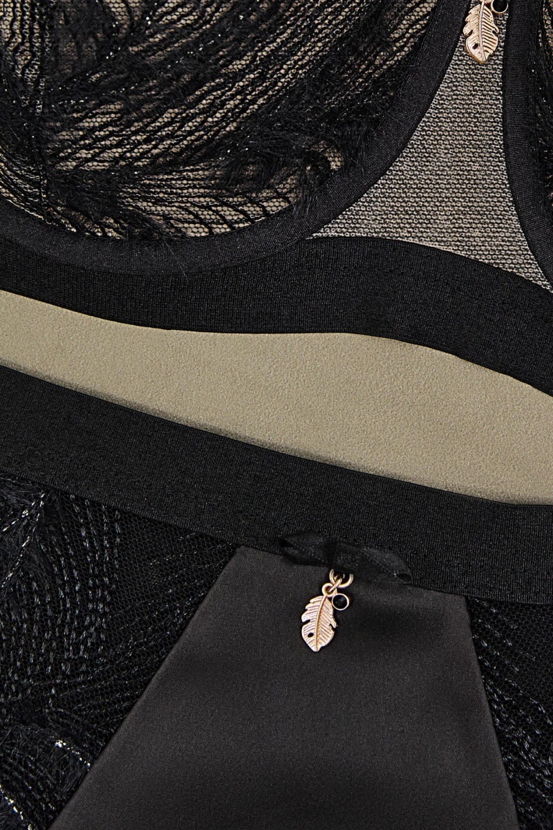 sku: W25-0393-O2-BZO-LZ | Brand: Marc Andre | Size: 36 38 40 42 | Colors: Черный | Бренды Marc&Andre | Трусы Нижнее белье Бразильяна | Title: Бразильяна TENDERLY YOURS