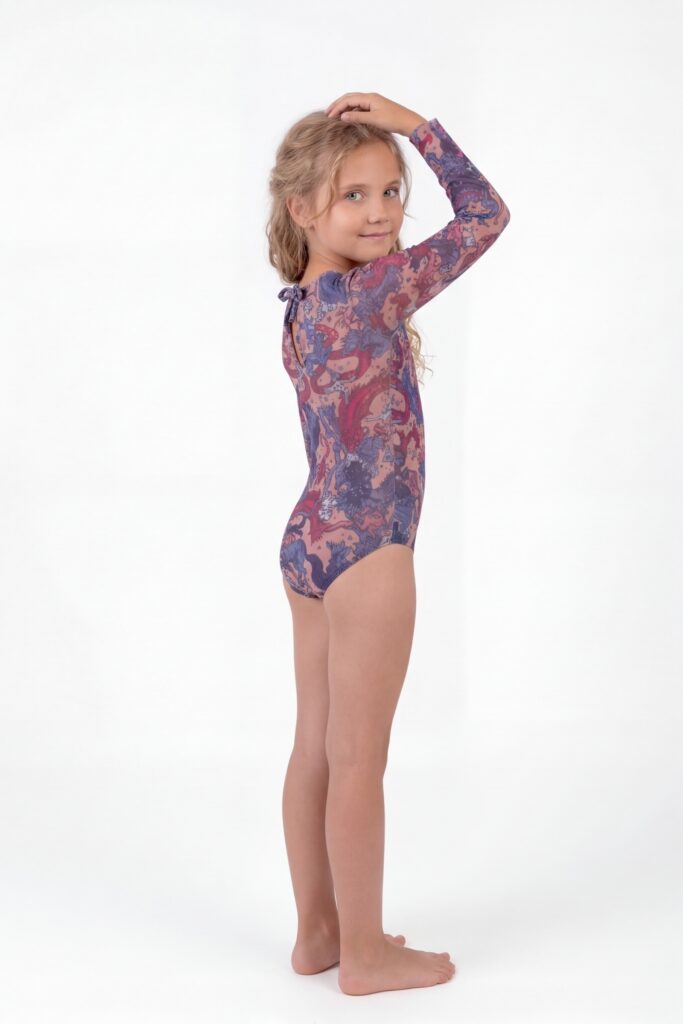 sku: 26002346 | Brand: RoDaSoleil  | Size: 104 110 116 122 128 134 140 146 152 158  | Colors: Цветной  | Бренды RoDaSoleil | Детские купальники | Title: Слитный купальник ЭФЕМЕРИДА