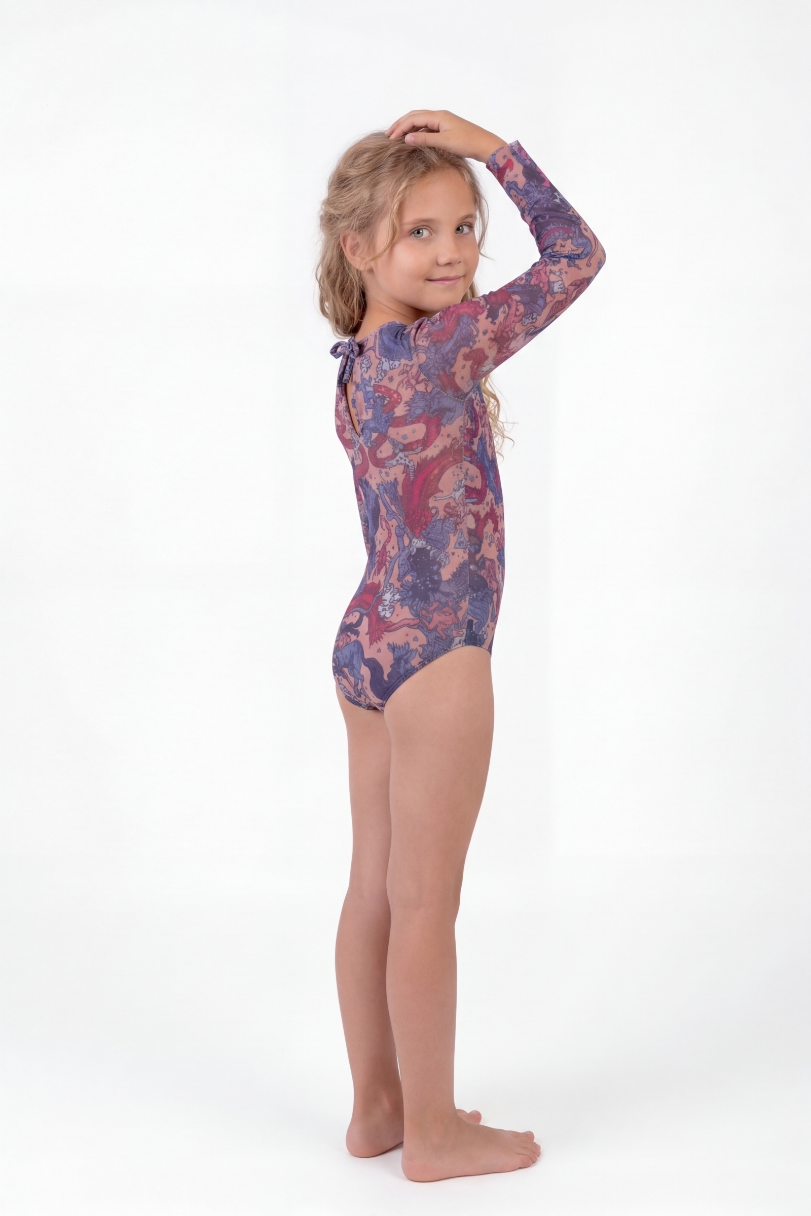 sku: 26002346 | Brand: RoDaSoleil | Size: 104 110 116 122 128 134 140 146 152 158 | Colors: Цветной | Бренды RoDaSoleil | Детские купальники | Title: Слитный купальник ЭФЕМЕРИДА