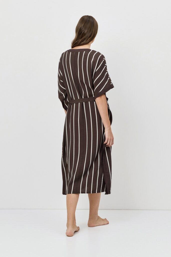 sku: CEDAR | Brand: Aruelle  | Size: XSmall Small Medium Large XLarge XXLarge  | Colors: Шоколадный/Молочный  | Бренды Aruelle | Домашняя одежда Платья | Пляжная одежда | Title: Платье CEDAR