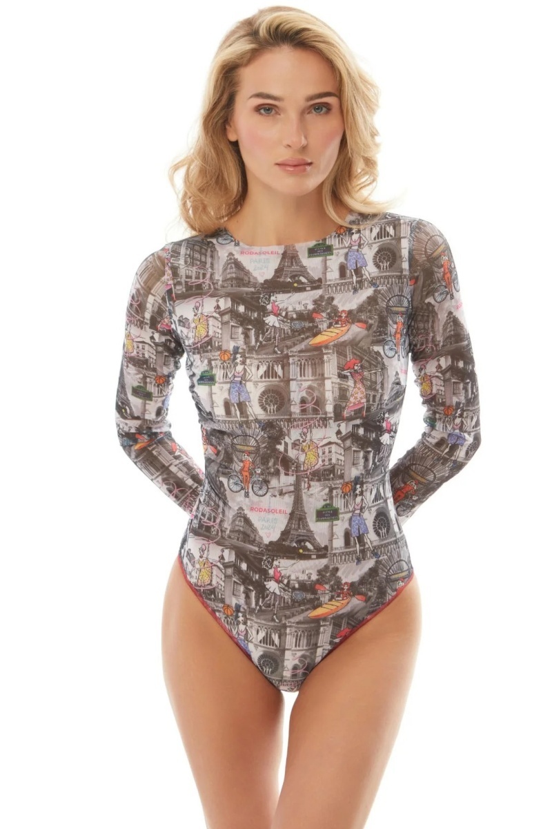 sku: 24001066 | Brand: RoDaSoleil  | Size: Medium  | Colors: Цветной  | Бренды RoDaSoleil | Купальники Слитные | Title: Слитный купальник ПАРИЖ