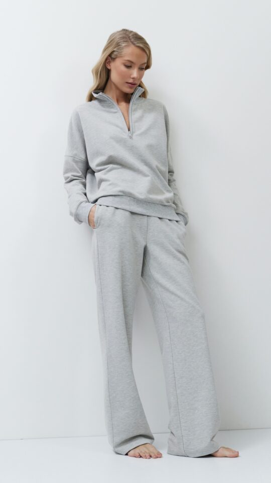 sku: AVY SET | Brand: Aruelle  | Size: XSmall Small Medium Large XLarge XXLarge  | Colors: Серый  | Бренды Aruelle | Домашняя одежда Костюмы | Title: Комплект с брюками AVY SET