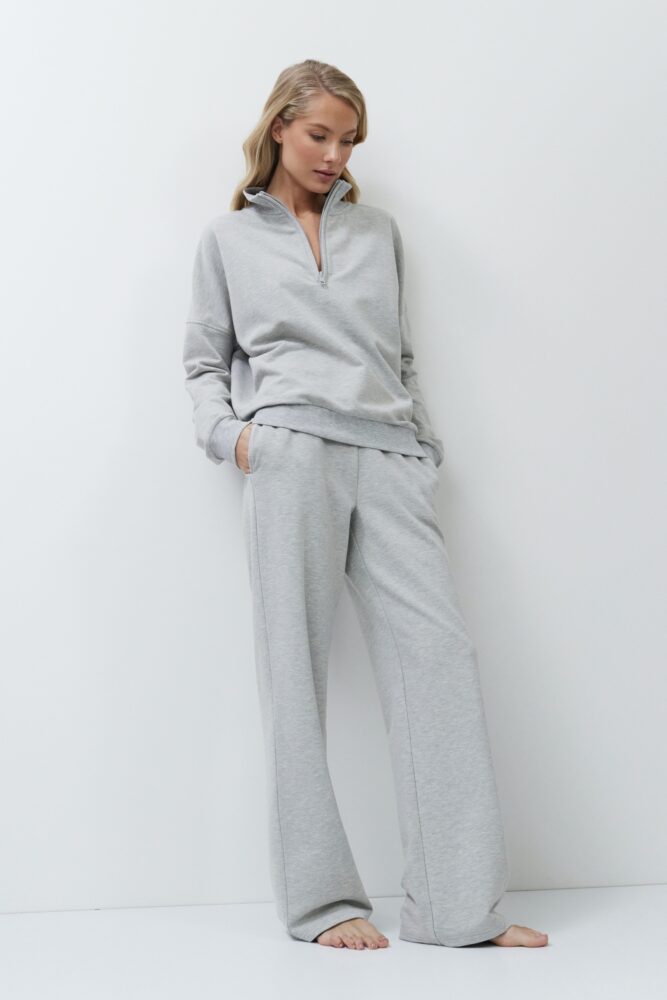 sku: AVY SET | Brand: Aruelle | Size: XSmall Small Medium Large XLarge XXLarge | Colors: Серый | Бренды Aruelle | Домашняя одежда Костюмы | Title: Комплект с брюками AVY SET