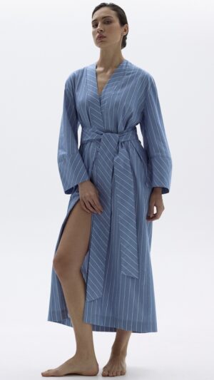 sku: 55495-2 | Brand: Laete  | Size: 46/48 50/52 42/44  | Colors: Джинсовая полоска  | Бренды Laete | Домашняя одежда Халаты | Title: Халат