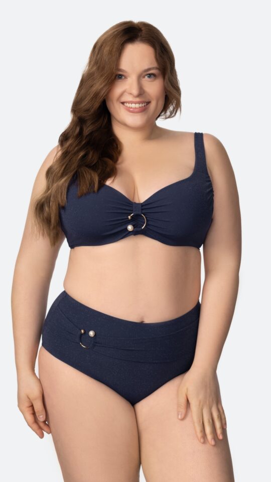 sku: L2610-ZP-HWB | Brand: Marc Andre  | Size: 38 40 42 44 46 48 50  | Colors: Темно-синий  | Бренды Marc&Andre | Купальники Раздельные | Title: Слипы MIDNIGHT RAIN