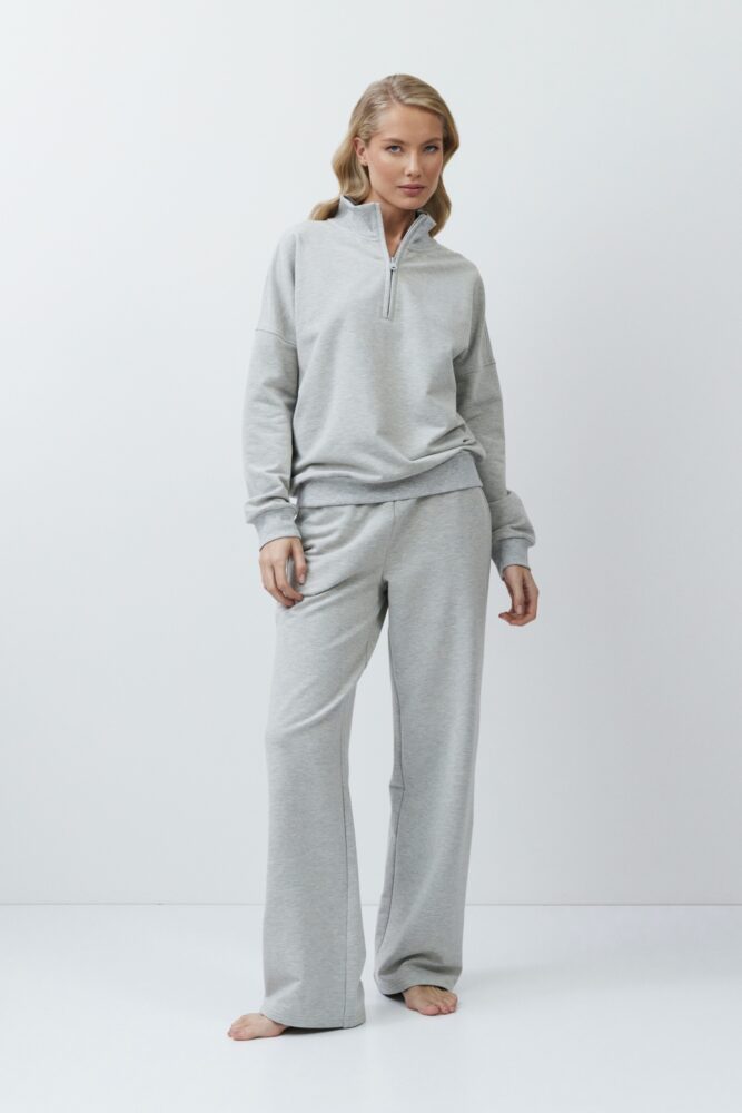 sku: AVY SET | Brand: Aruelle | Size: XSmall Small Medium Large XLarge XXLarge | Colors: Серый | Бренды Aruelle | Домашняя одежда Костюмы | Title: Комплект с брюками AVY SET