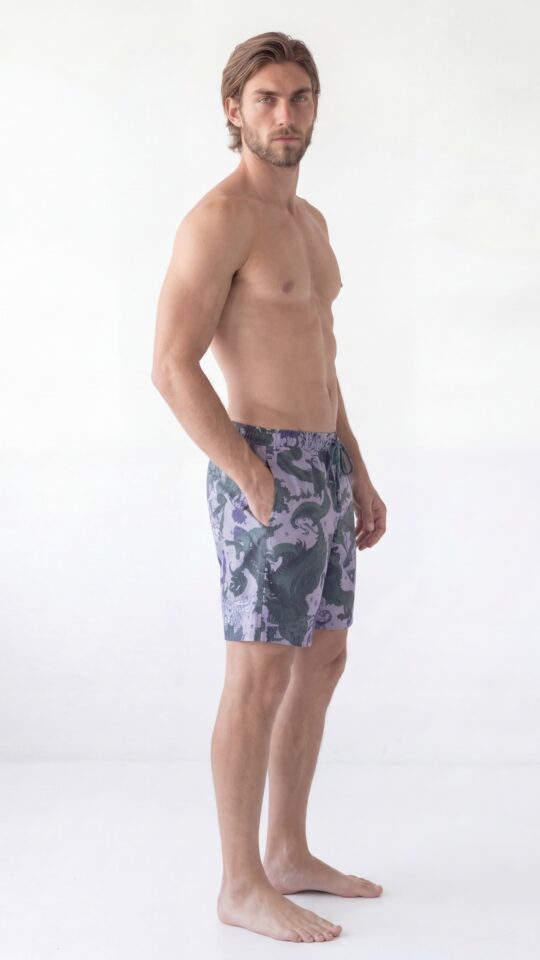 sku: 26981754 | Brand: RoDaSoleil  | Size: Small Medium Large XLarge XXLarge  | Colors: Цветной  | Бренды RoDaSoleil | Пляжная одежда | Мужская коллекция Пляжная одежда | Title: Бермуды ЛУННАЯ ПЫЛЬ