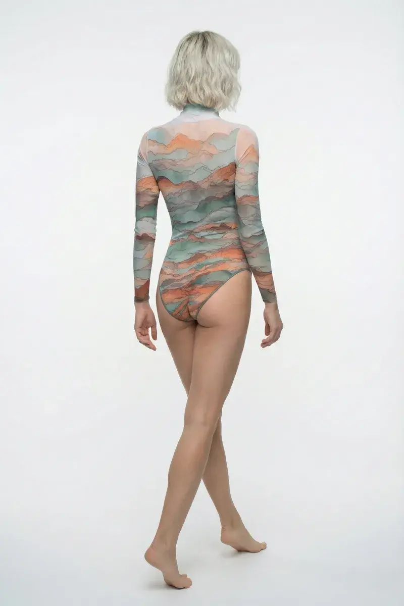 sku: 26003645 | Brand: RoDaSoleil | Size: XSmall Small Medium Large XLarge | Colors: Цветной | Бренды RoDaSoleil | Купальники Слитные | Title: Слитный купальник ТАГАЗУТ