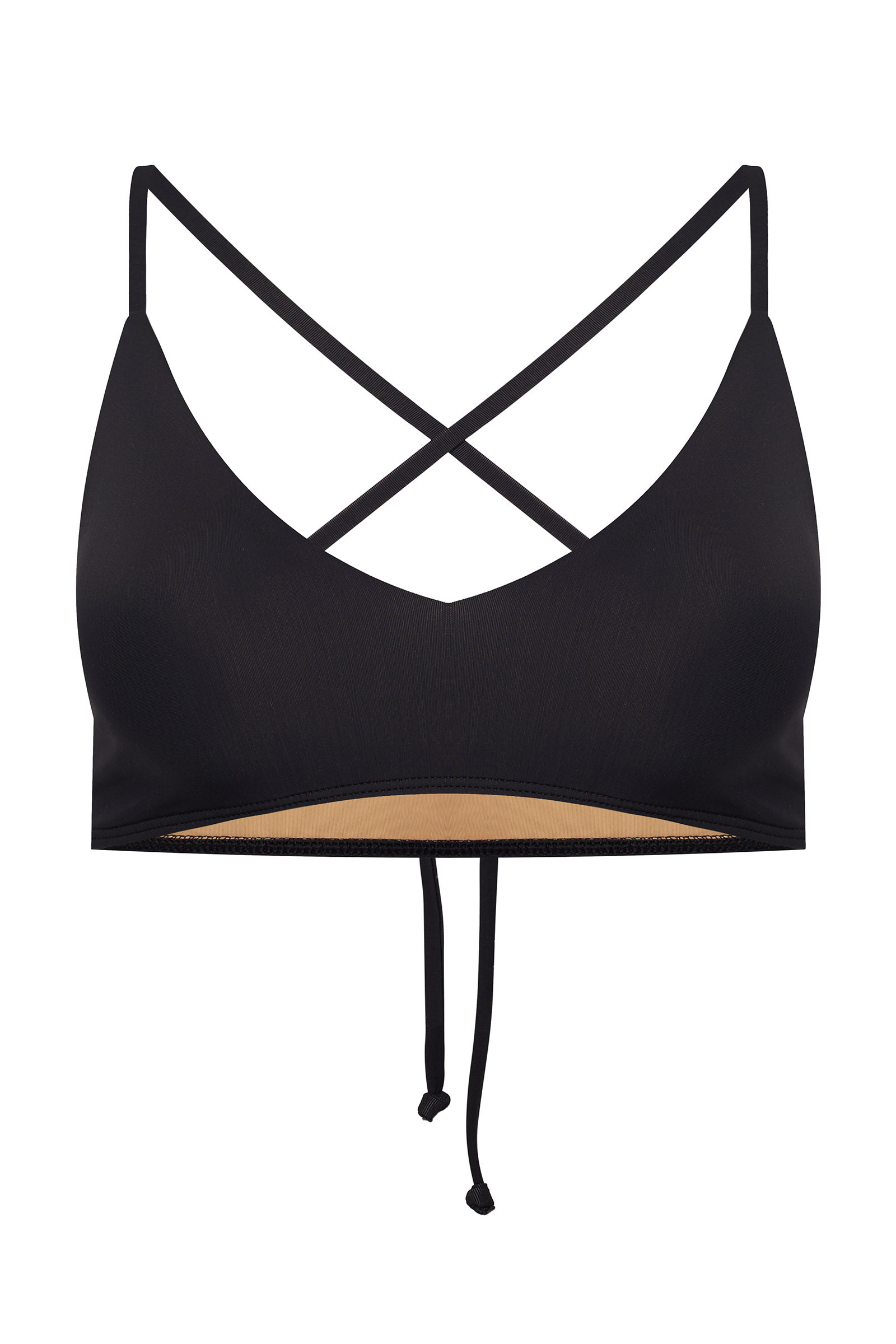 sku: MN-010 | Brand: MY NYMPH  | Size: XSmall Small Medium Large  | Colors: Черный  | Бренды MY NYMPH | Купальники Раздельные | Title: Топ ЭГЛА