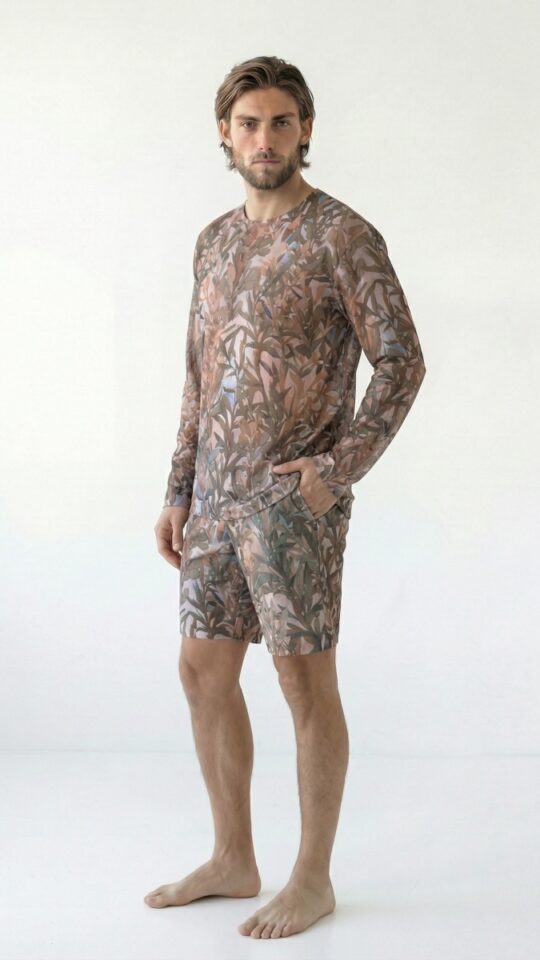 sku: 26003338 | Brand: RoDaSoleil  | Size: Small Medium Large XLarge XXLarge  | Colors: Цветной  | Бренды RoDaSoleil | Мужская коллекция Пляжная одежда | Title: Футболка ОЛИВКИ