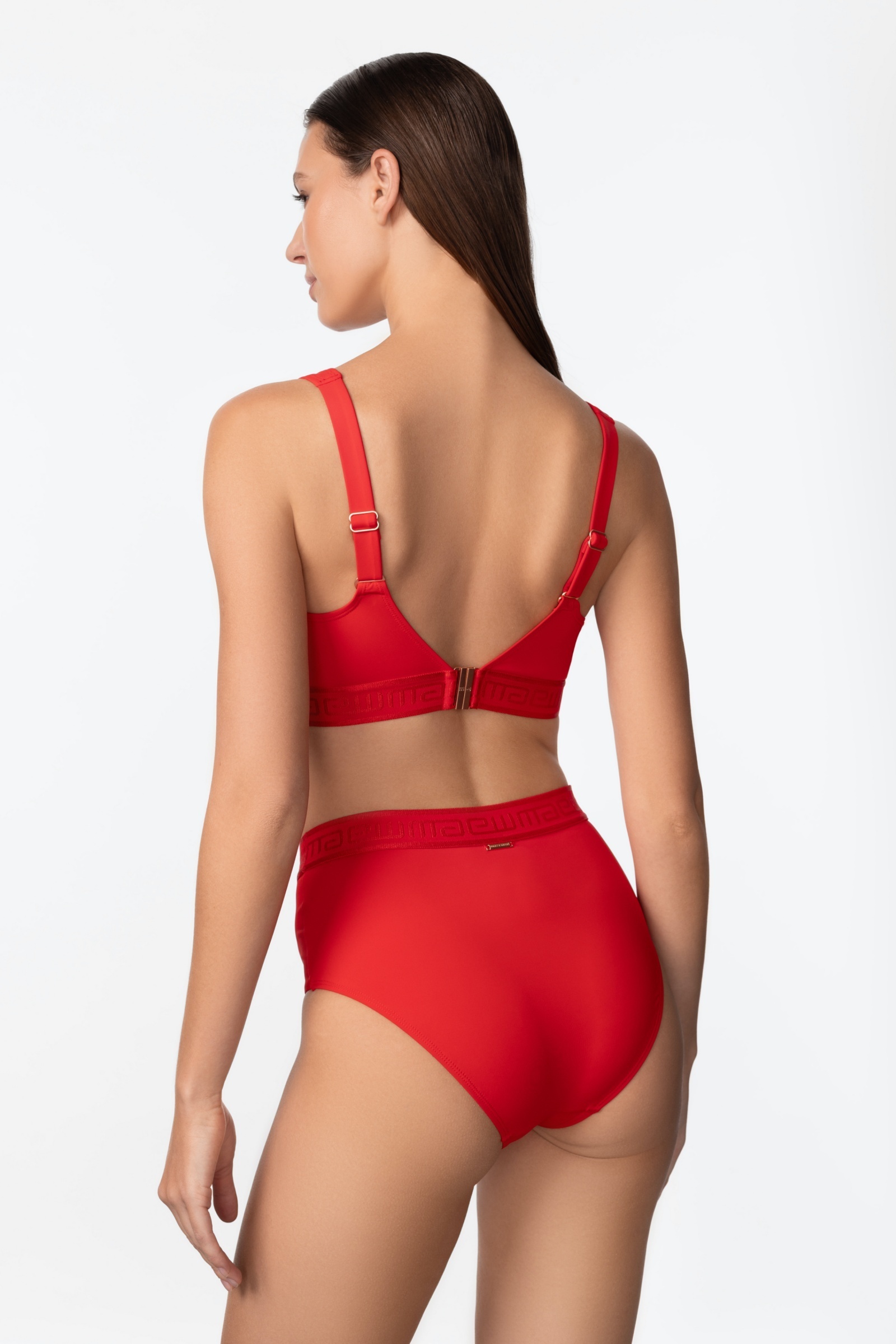 sku: SP2605-Z-HWB | Brand: Marc Andre  | Size: 36 38 40 42 44  | Colors: Красный  | Бренды Marc&Andre | Купальники Раздельные | Title: Трусы UPDATE ZIPPER