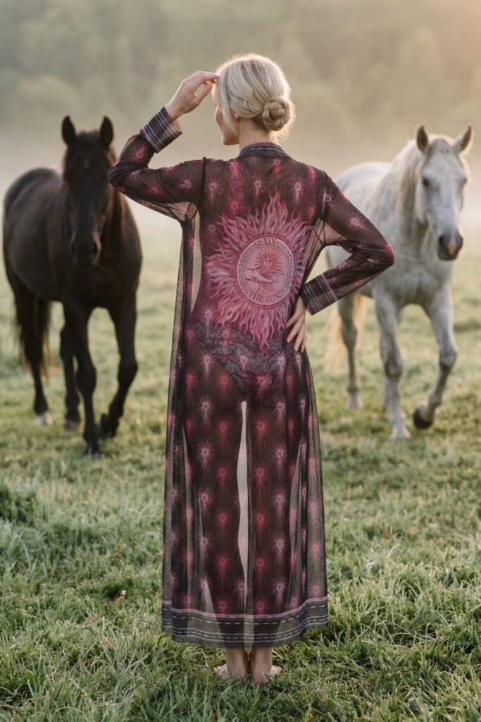 sku: 26002756 | Brand: RoDaSoleil  | Size: Onesize  | Colors: Цветной  | Бренды RoDaSoleil | Пляжная одежда | Title: Халат АРКАН СОЛНЦЕ Серый