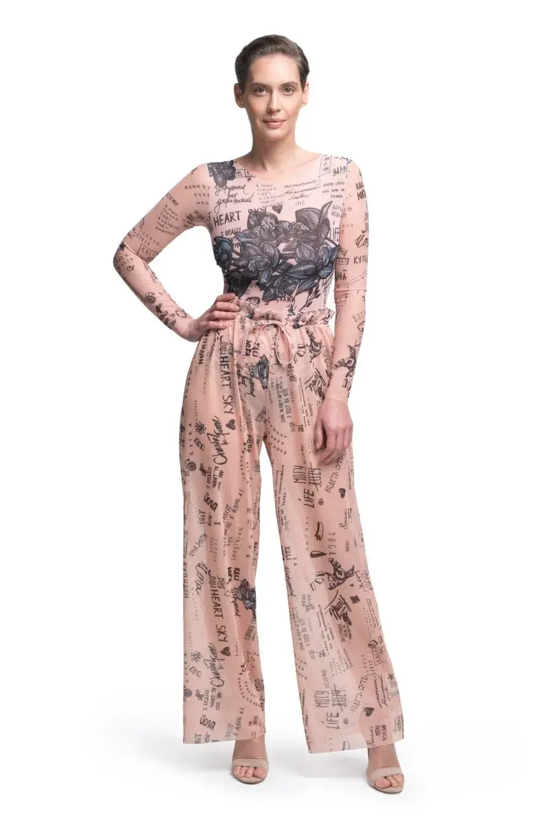 sku: 22002033 | Brand: RoDaSoleil | Size: Onesize | Colors: Нюд | Бренды RoDaSoleil | Пляжная одежда | Title: Брюки ТАТУ