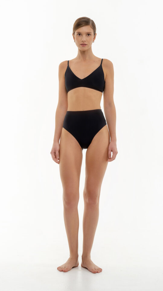 sku: MN-010 | Brand: MY NYMPH  | Size: XSmall Small Medium Large  | Colors: Черный  | Бренды MY NYMPH | Купальники Раздельные | Title: Топ ЭГЛА