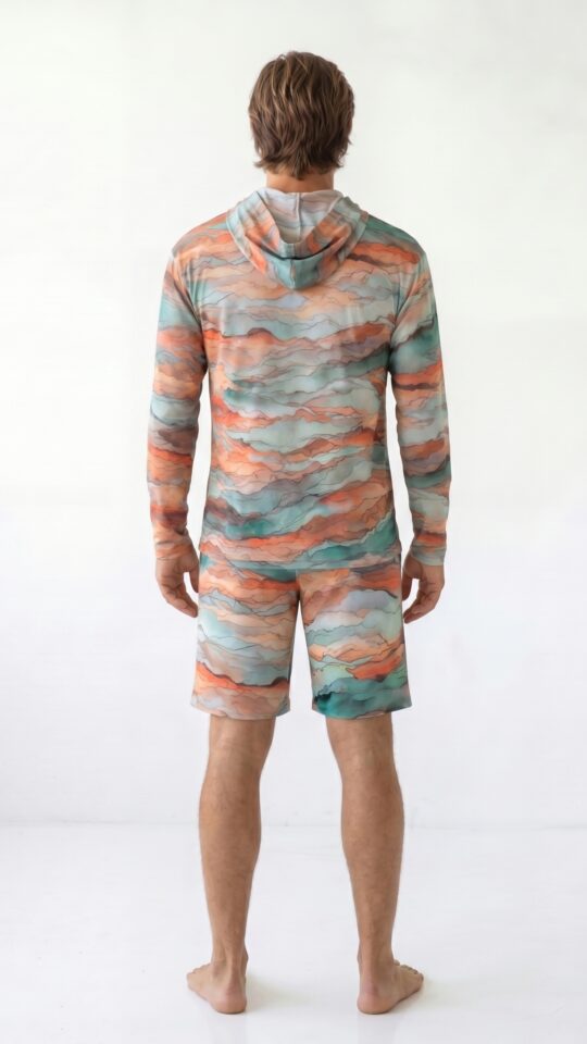 sku: 26003245 | Brand: RoDaSoleil  | Size: Small Medium Large XLarge XXLarge  | Colors: Цветной  | Бренды RoDaSoleil | Мужская коллекция Пляжная одежда | Title: Футболка ТАГАЗУТ с капюшоном