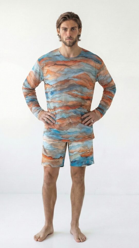 sku: 26003340 | Brand: RoDaSoleil  | Size: Small Medium Large XLarge XXLarge  | Colors: Цветной  | Бренды RoDaSoleil | Мужская коллекция Пляжная одежда | Title: Футболка АНЗА